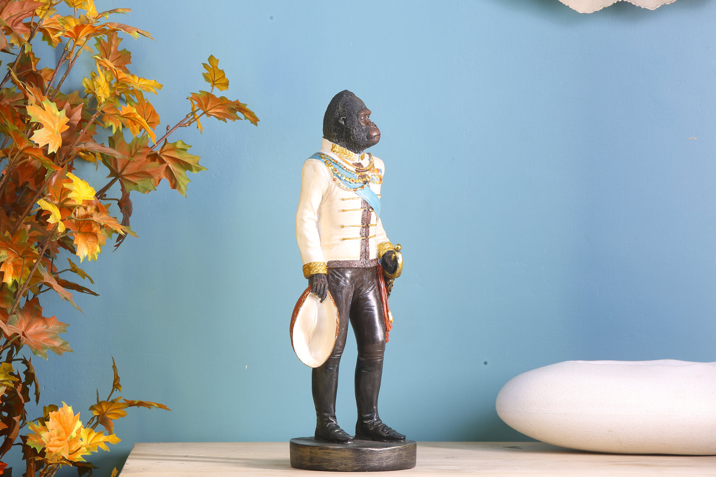 Ape Figurine| Suave Silverback Statue|Urban Wilds