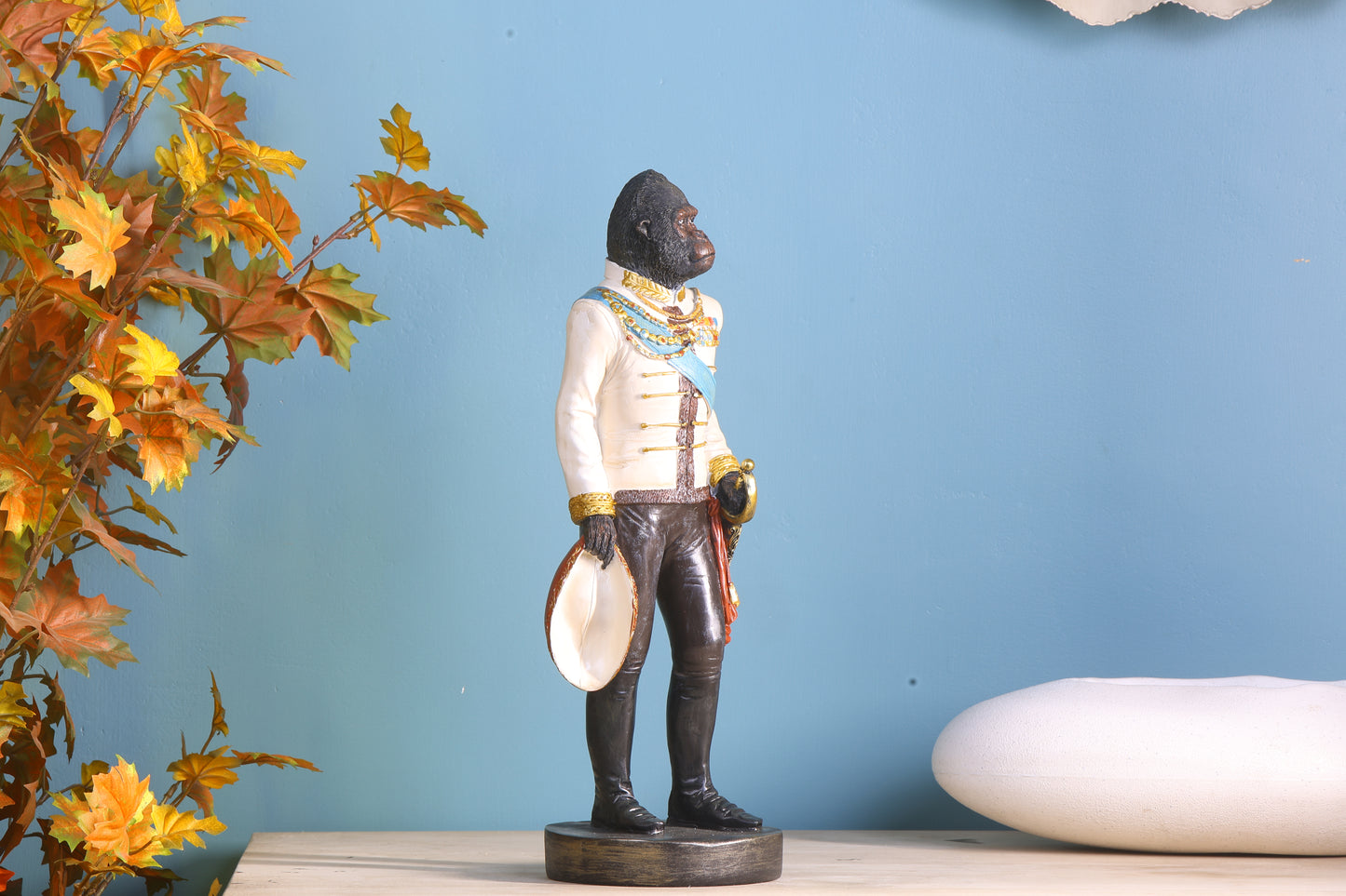 Ape Figurine| Suave Silverback Statue|Urban Wilds