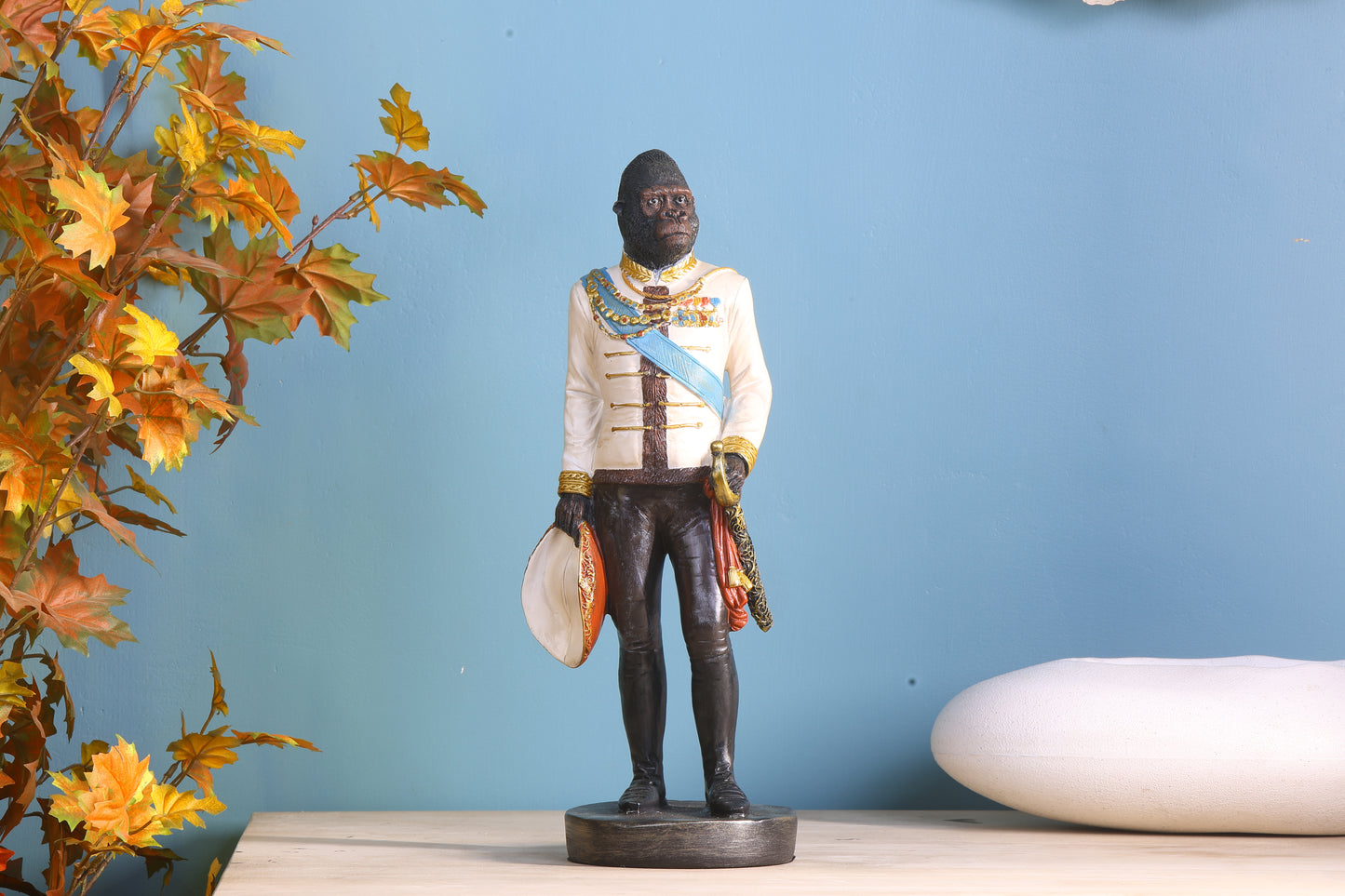 Ape Figurine| Suave Silverback Statue|Urban Wilds