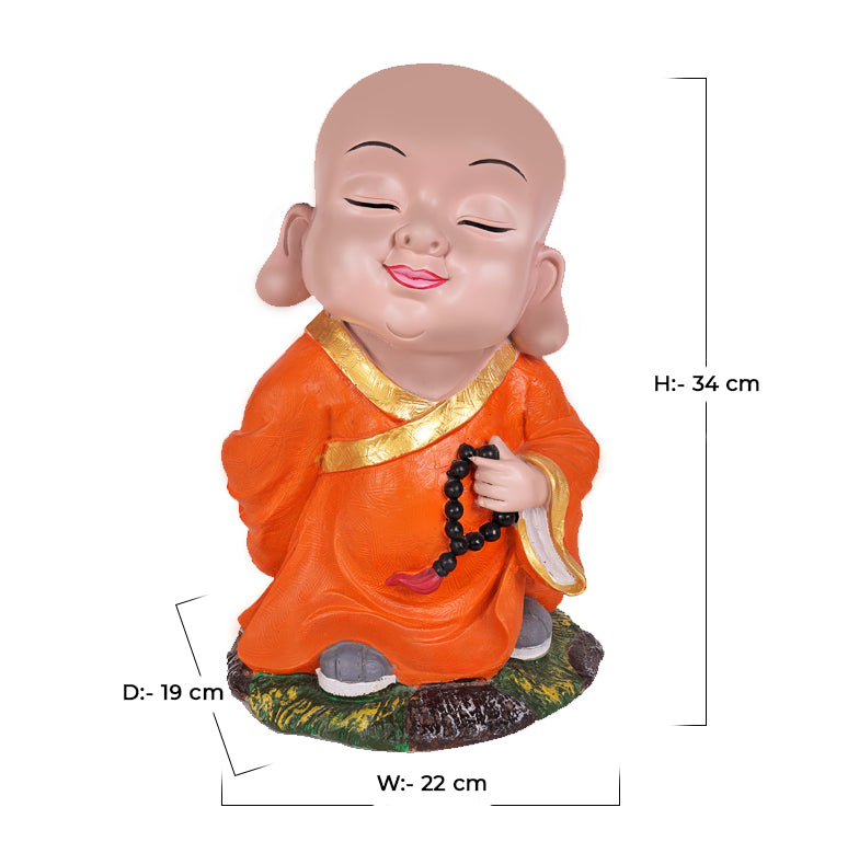 Funny Monk Statue