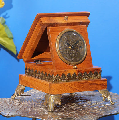 Vintage Folding Table Clock