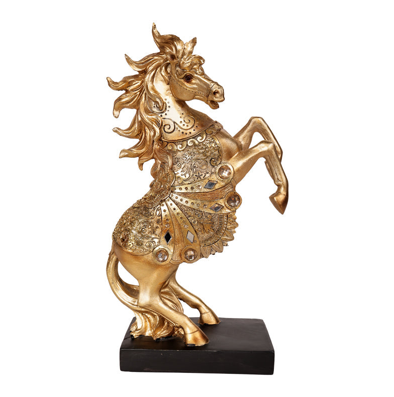 The Jack Rider Horse Decorative Showpiece