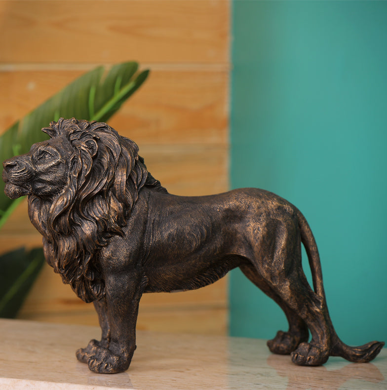 Majestic Lion Statue