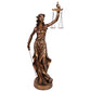 Lady of Justice Sculpture - Antique Bronze- Small