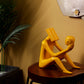 Unique Man Reflecting Onto Self Statue