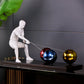Stoic Man Statue, Tug of War