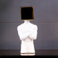 Contemplative Man Square Head