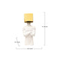 Contemplative Man Square Head