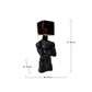 Contemplative Man Square Head