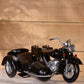 World War 2 BMW R71 Motorcycle Model With Sidecar