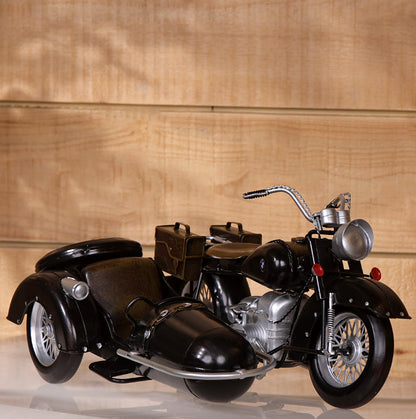 World War 2 BMW R71 Motorcycle Model With Sidecar