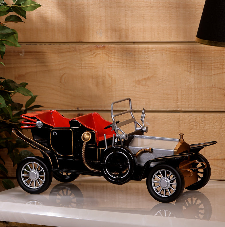 Car Model Handmade Classic Vehicle Wrought Iron Crafts