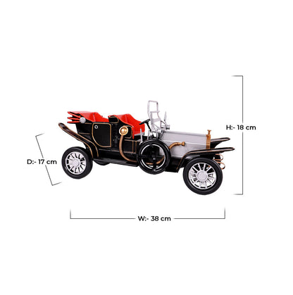 Car Model Handmade Classic Vehicle Wrought Iron Crafts