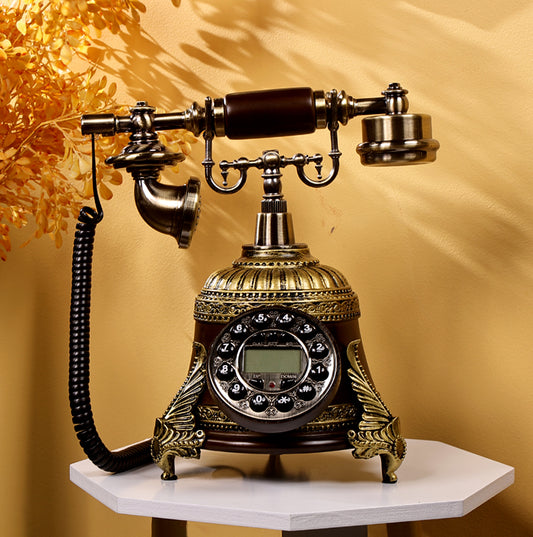 Vintage Telephone - Square Base