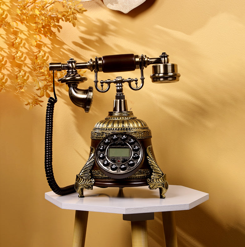 Vintage Telephone - Square Base