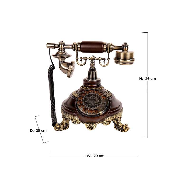 Vintage Telephone - Long Base