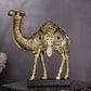 Rajasthani Desert Camel Showpiece Golden Finish