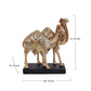 Rajasthani Desert Camel Showpiece Golden Finish, Pair