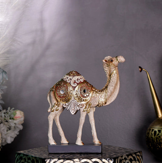 Rajasthani Desert Camel Showpiece Antique Finish