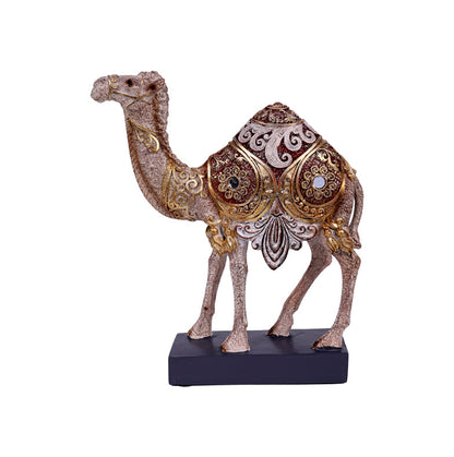 Rajasthani Desert Camel Showpiece Antique Finish