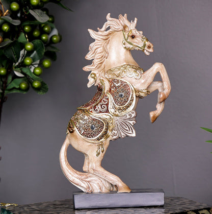 The Jumping Stallion Table Decor Showpiece