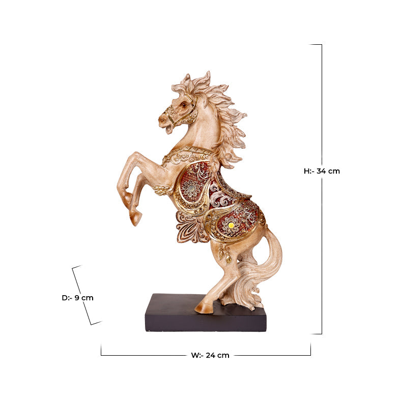 Dynasty Horse Decorative Showpiece