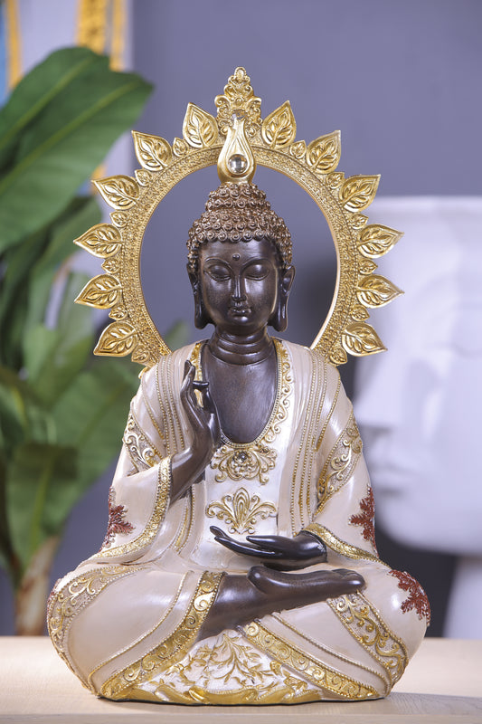 Zen Buddha Statue for Relaxation Spaces