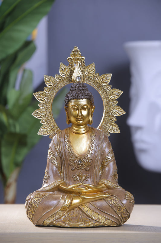 Golden Buddha Statue for Prosperity