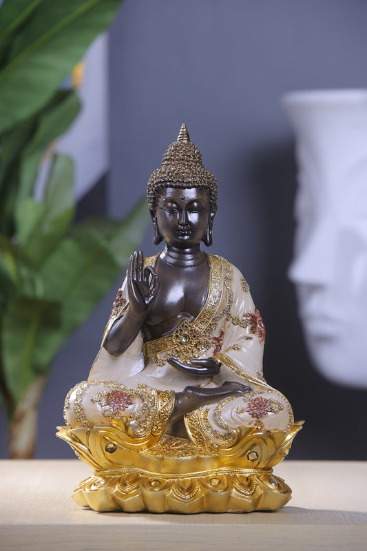 Enlightened Buddha Sculpture for Meditation Rooms