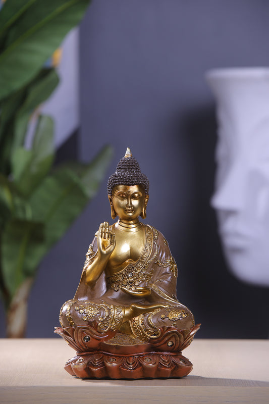 Cosmic Buddha Sculpture for Spiritual Decor