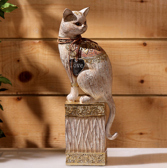 Decorative Cat Sculpture