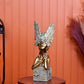 Winged Crown Head Lady Unique Statement Piece