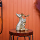 Charming Deer and Falcon Lady Statement Piece