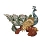 Magnificent Peacock Sculpture