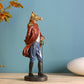 Zebra Figurine| Striped Gentleman Statue|Urban Wilds