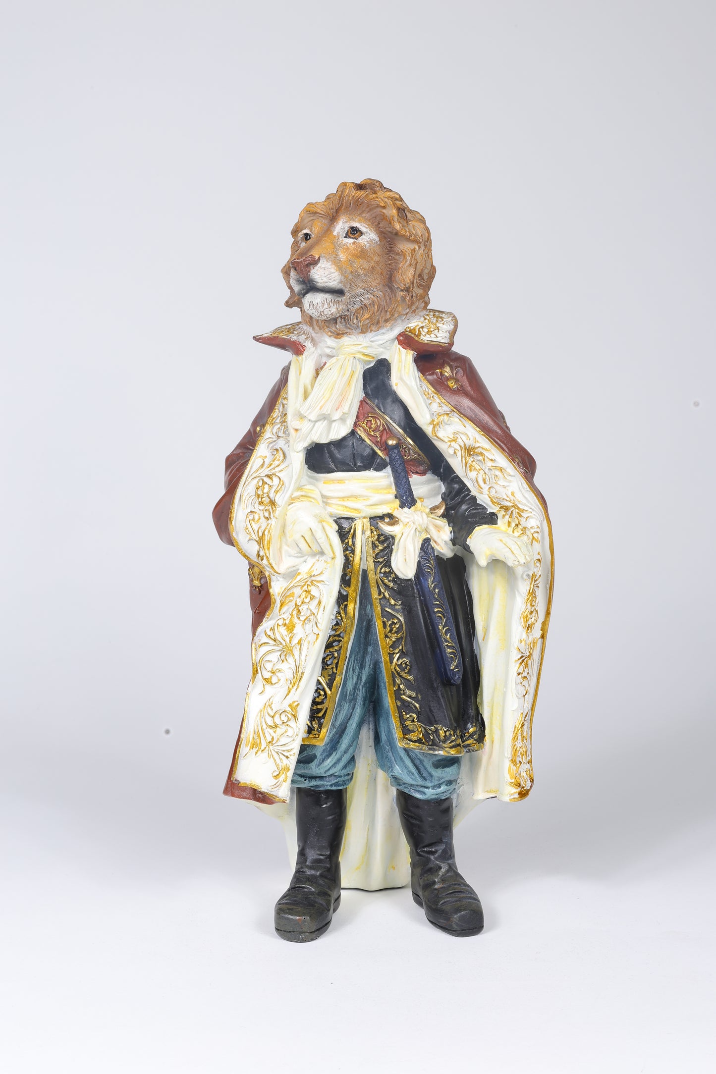 Lion Figurine| Kingly Aristocrat Statue|Urban Wilds