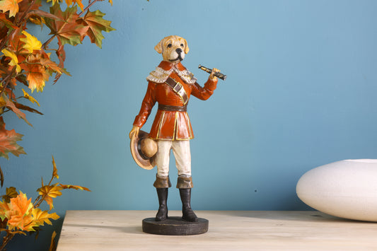 Dog Figurine| Dapper Hound Statue|Urban Wilds