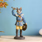 Pitbull Figurine| Polished Protector Statue|Urban Wilds