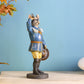 Pitbull Figurine| Polished Protector Statue|Urban Wilds