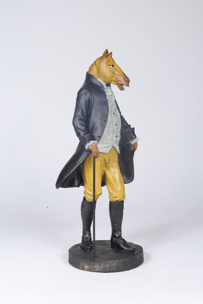 Horse Figurine| Noble Steed Statue|Urban Wilds