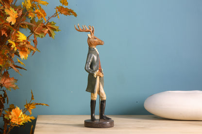 Reindeer Figurine| Winter Duke Statue|Urban Wilds