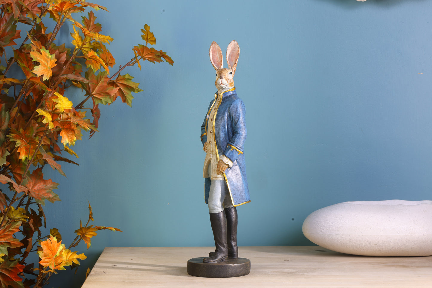 Rabbit Figurine| Velvet Hopper Statue|Urban Wilds