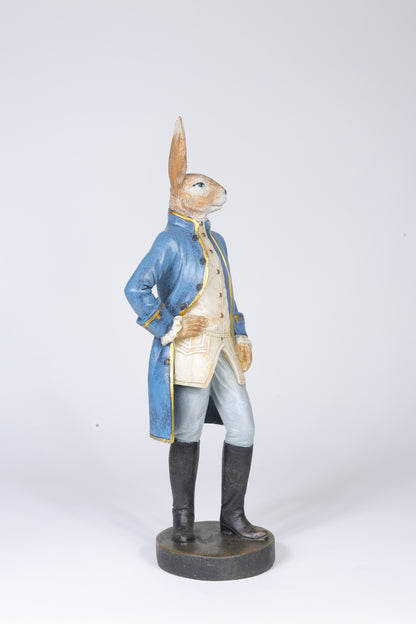 Rabbit Figurine| Velvet Hopper Statue|Urban Wilds