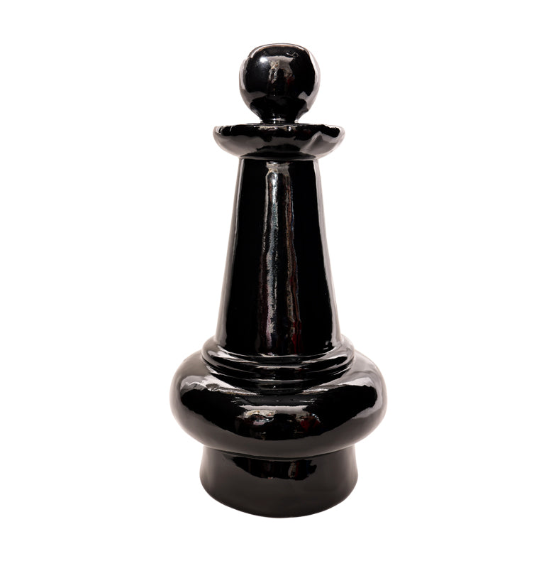 Chess Artpiece - Black Pawn, Medium