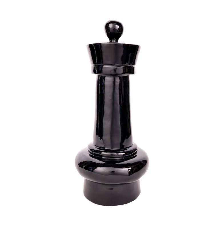 Chess Artpiece - Black Rook, Medium