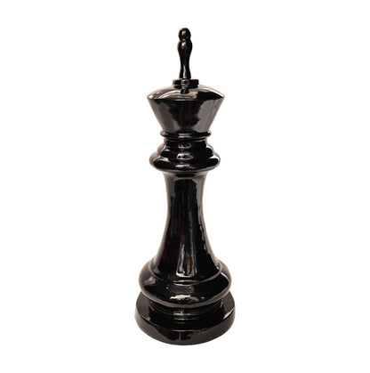 Chess Artpiece - Black Queen, Large