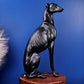 Grey Hound Dog Statue
