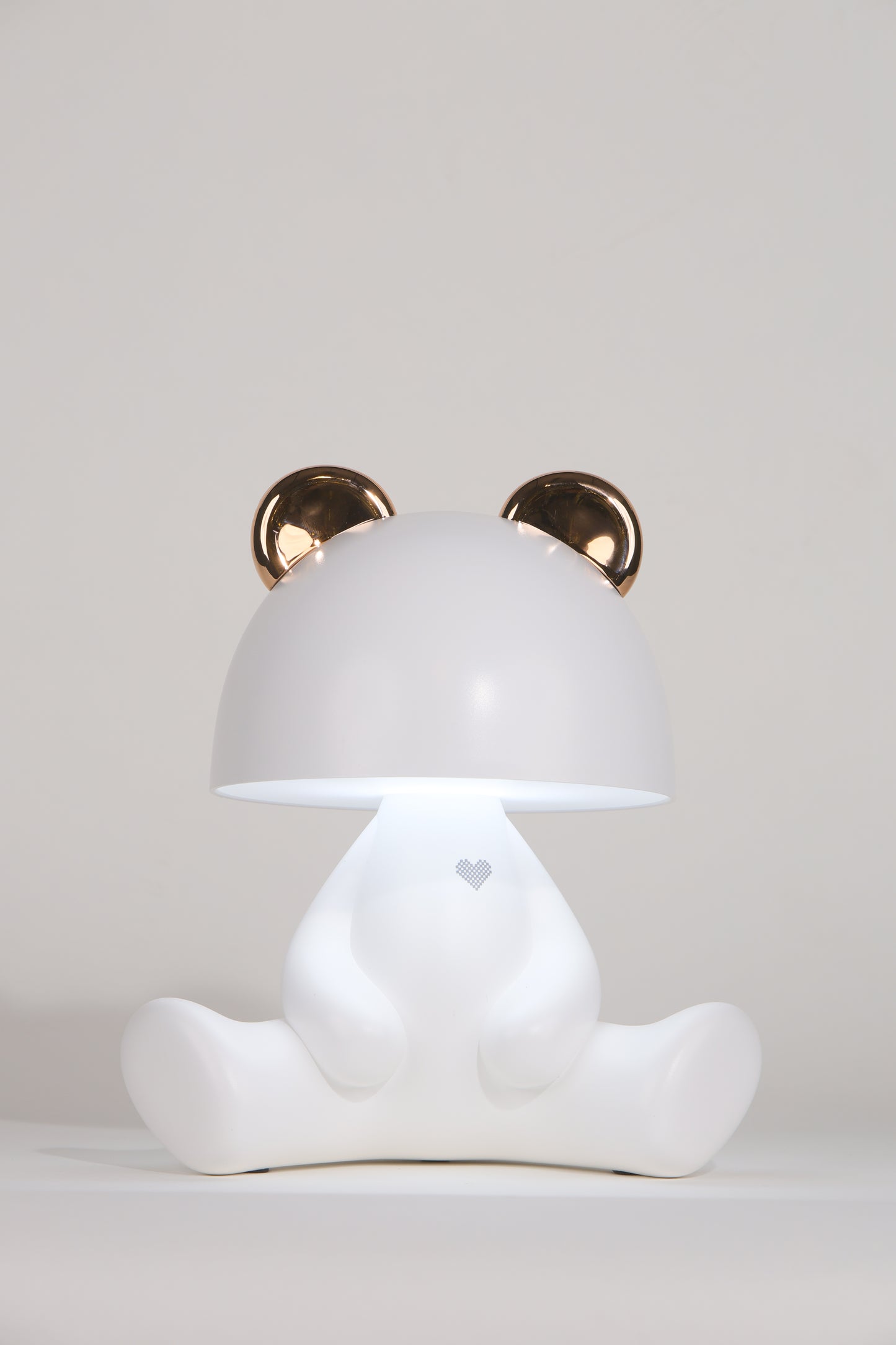 Cute Bunny Lamp with Bluetooth Speaker- White