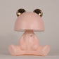 Cute Bunny Lamp with Bluetooth Speaker- Pink