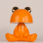 Cute Bunny Lamp with Bluetooth Speaker- orange